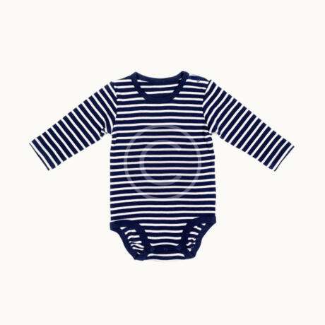 Striped bodysuit