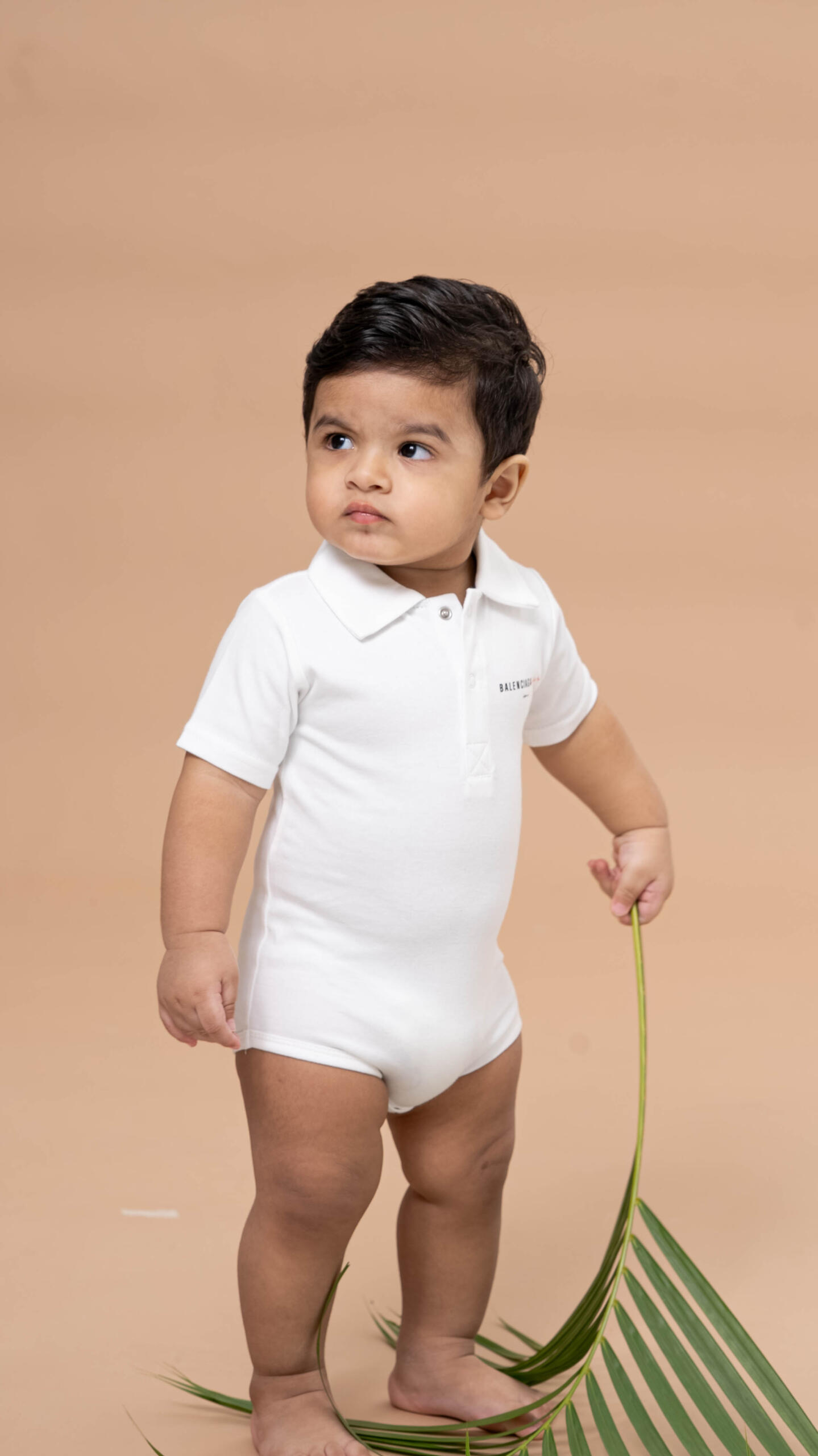 BalenciagaGa Goo Goo Polo Onesie - Image 5